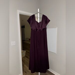 Elegant Purple Evening Gown